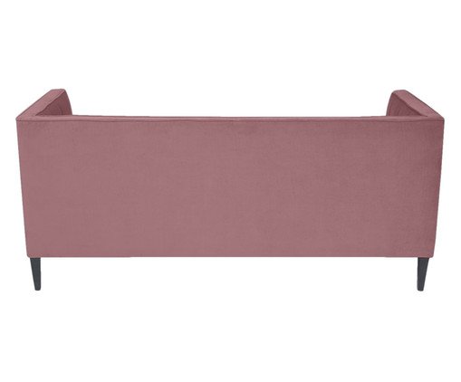 Sof&aacute; Day Bed Bergamo em Veludo - Rosa Ch&aacute; image number 13