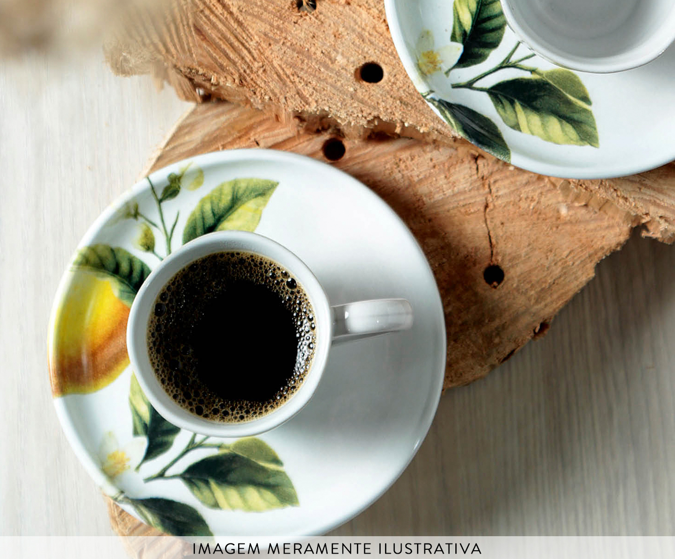 Jogo de X&iacute;caras para Caf&eacute; Bio Limonata Frutas - image 1