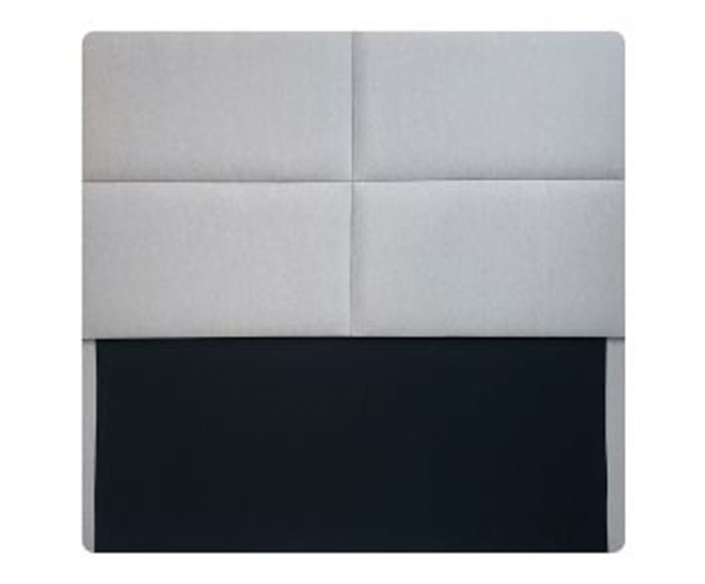 Cabeceira Painel em Linho Toronto - Cinza - image 0