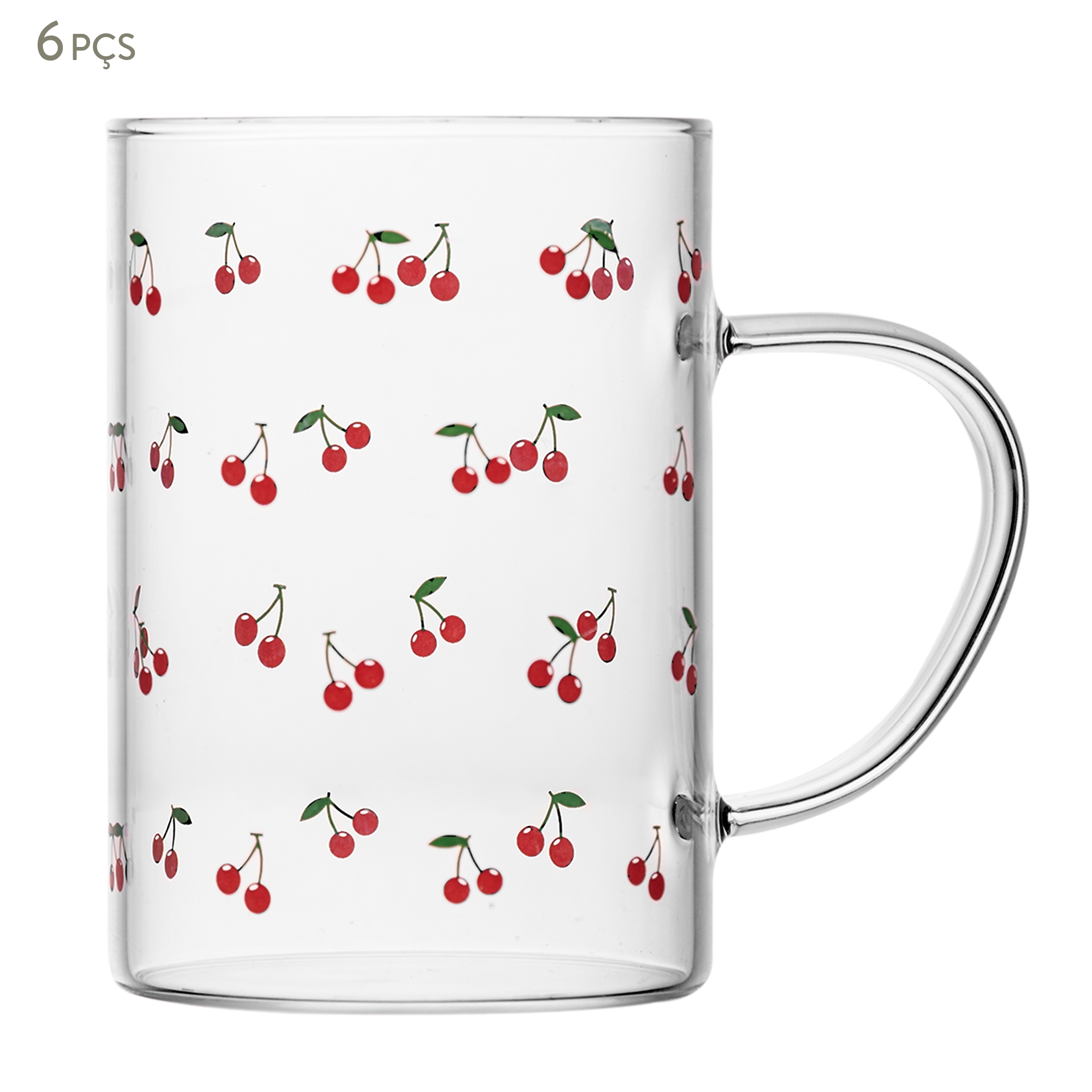 Jogo de Canecas Cherry image number 0