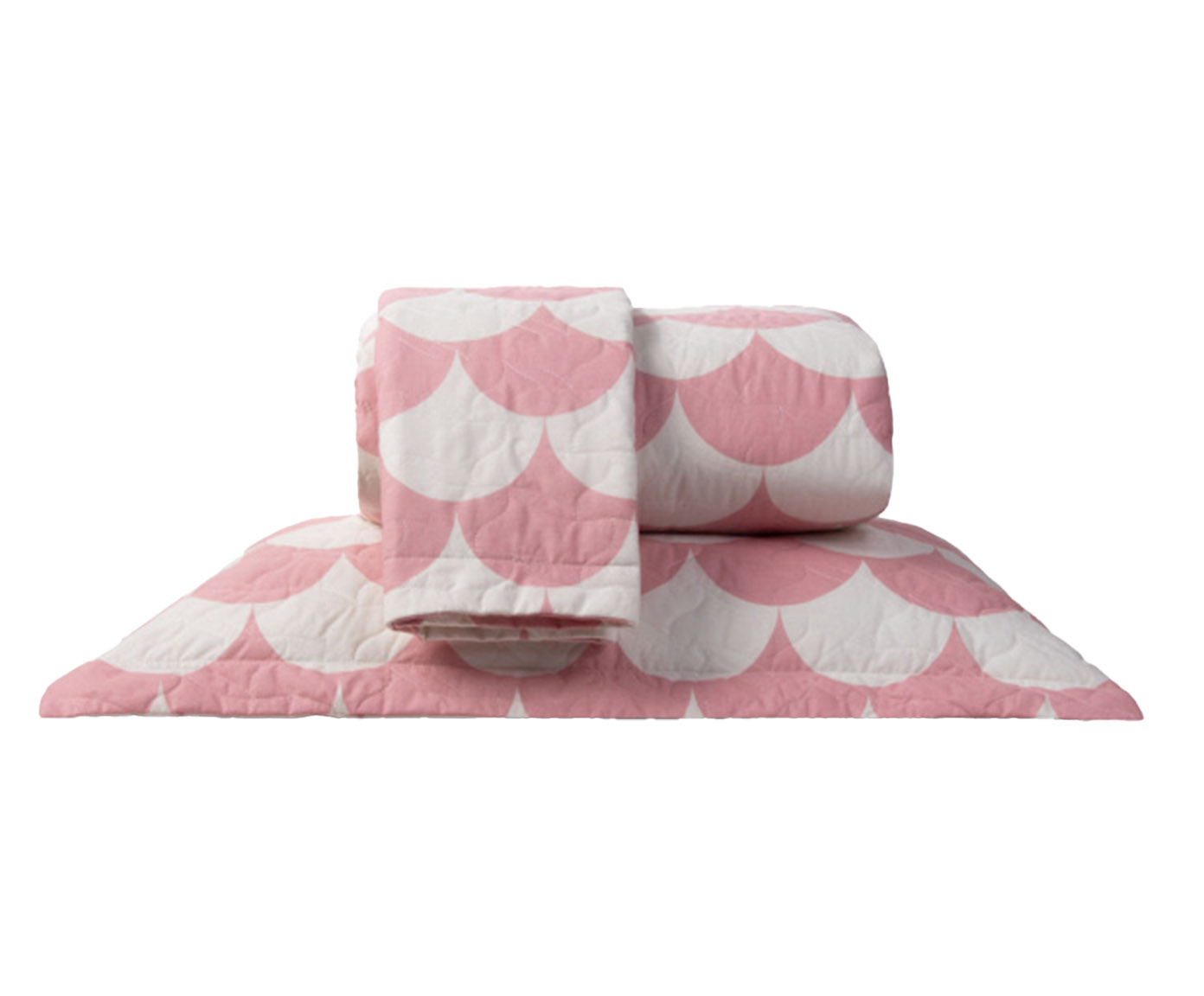 Jogo de Cobre-Leito Percalle Estampado Scale Rose 200 Fios image number 0