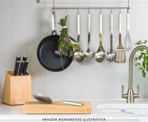 Colher Premium Ladle Brushed Stainless Steel image number 7