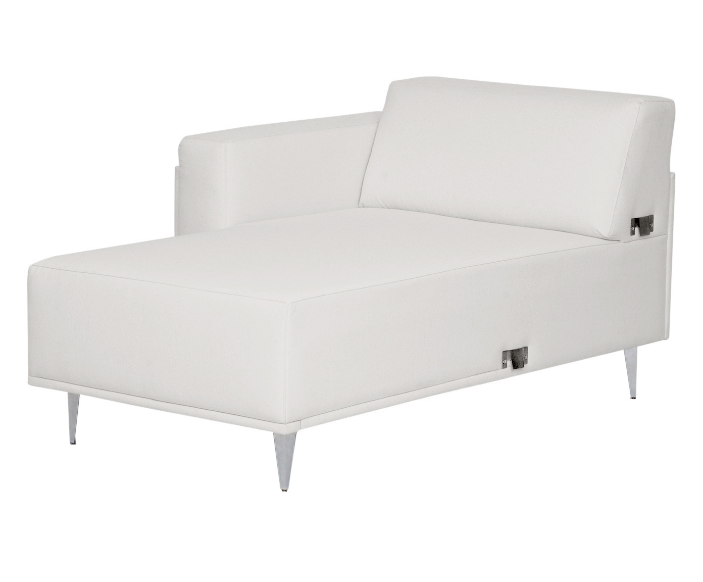 Sof&aacute; Modular com Chaise Direita em Linho Antonio Cotton image number 3