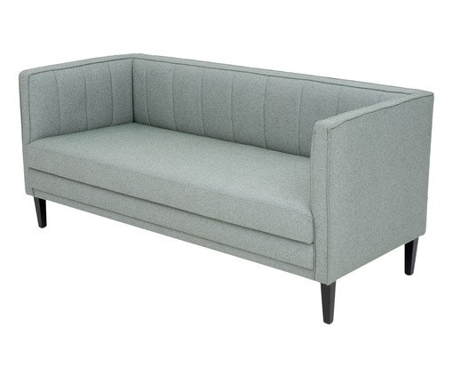 Sof&aacute; Day Bed Bergamo em Sarja - Menta Mesclado image number 8