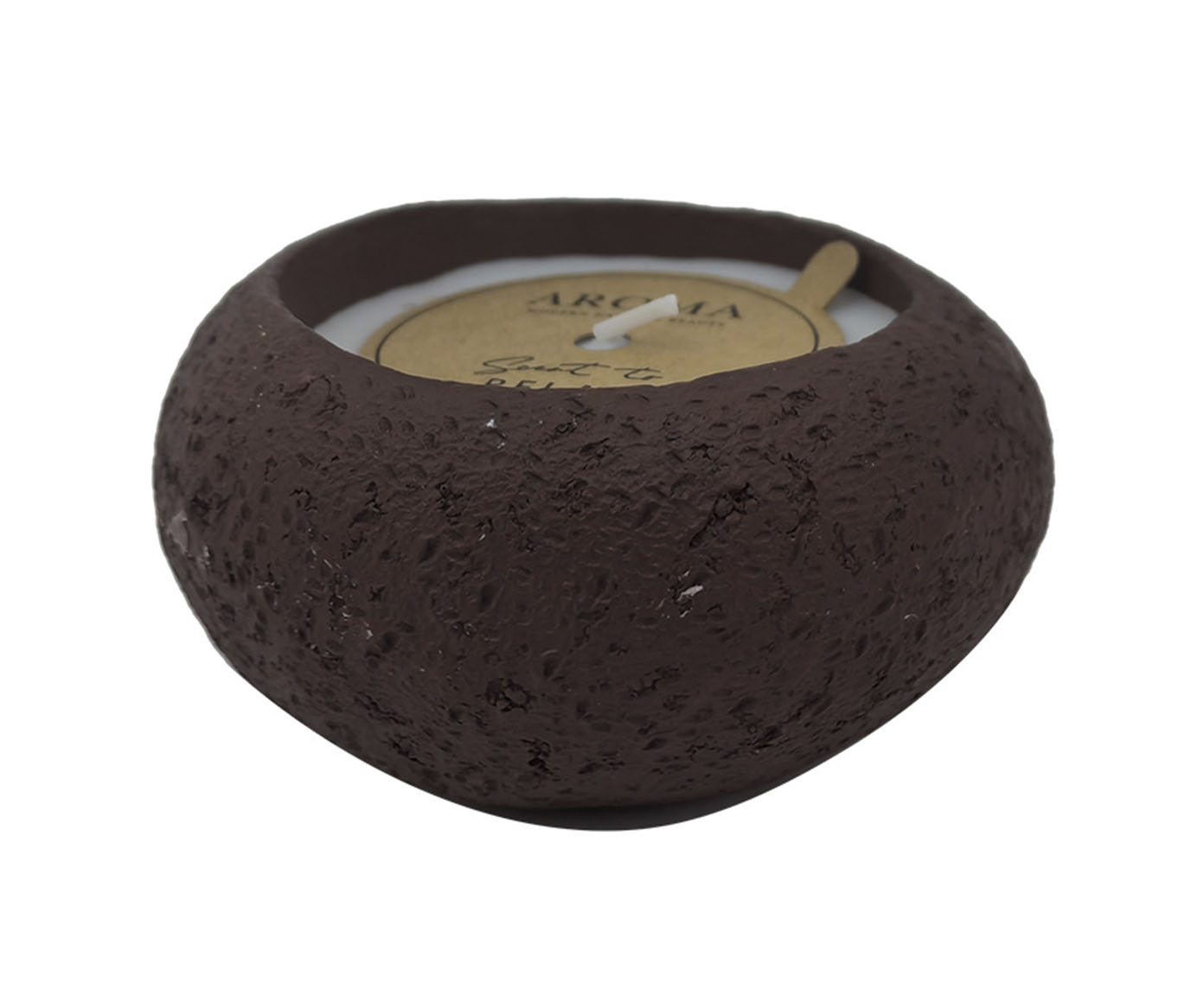 Vela Aromatizada Struttura Marrom - image 0