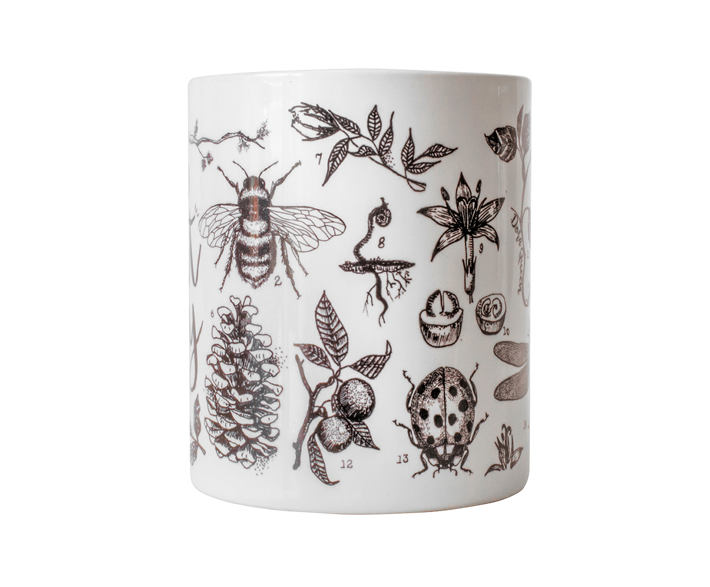 Caneca Crazy Plant Lady Branco image number 1