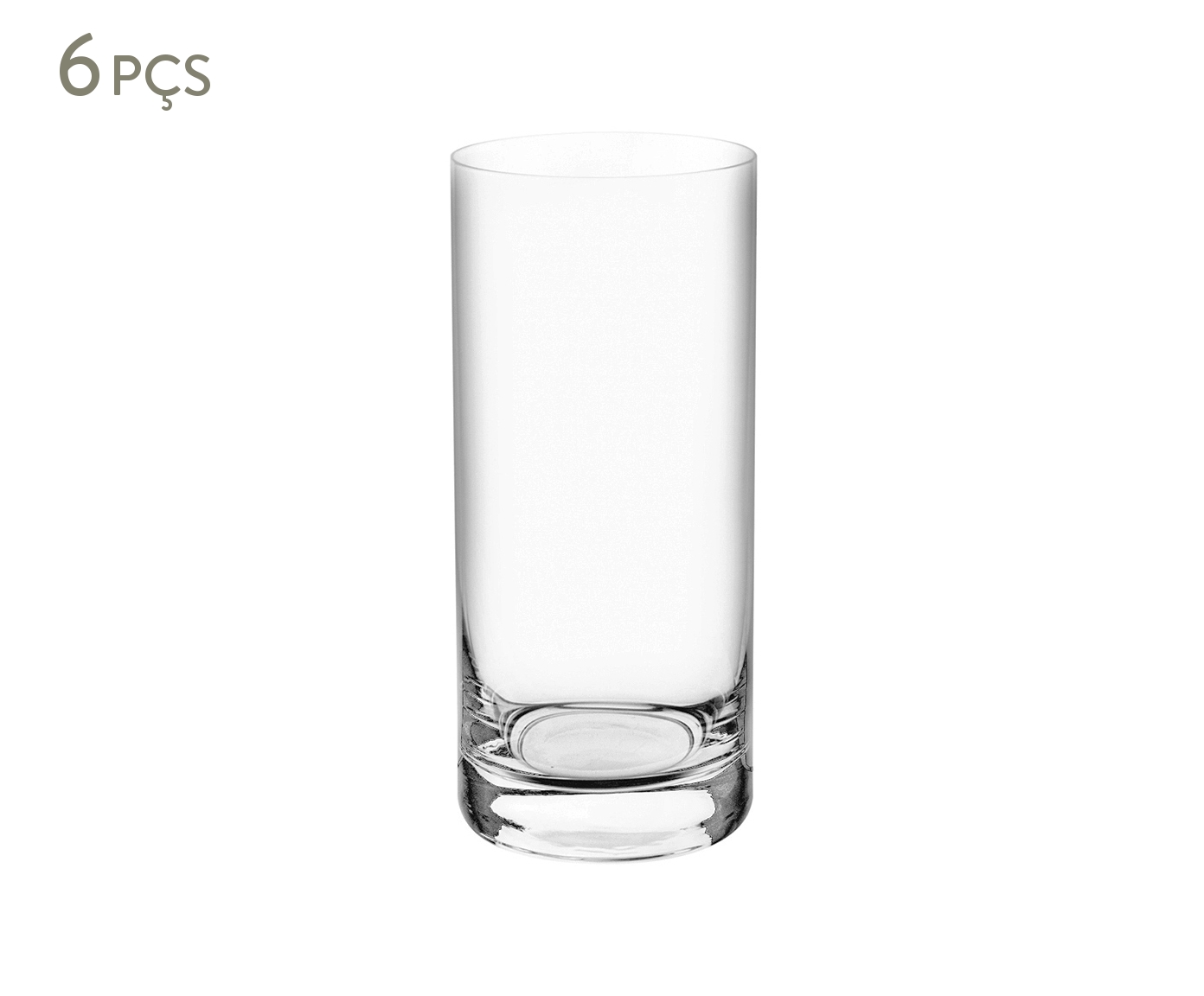 Jogo de Copos Altos em Cristal Barware image number 0