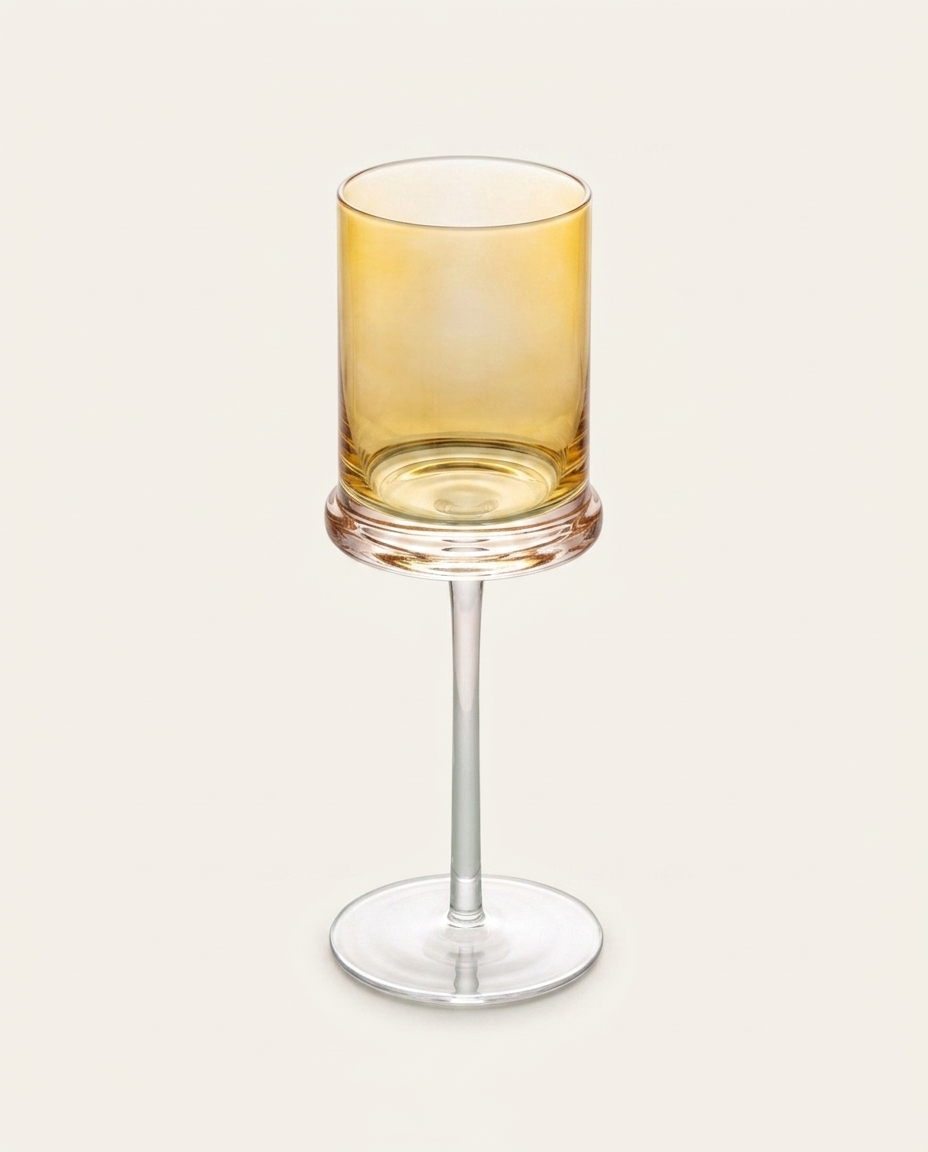 Ta&ccedil;a para Vinho &Eacute;lan Amarelo image number 6