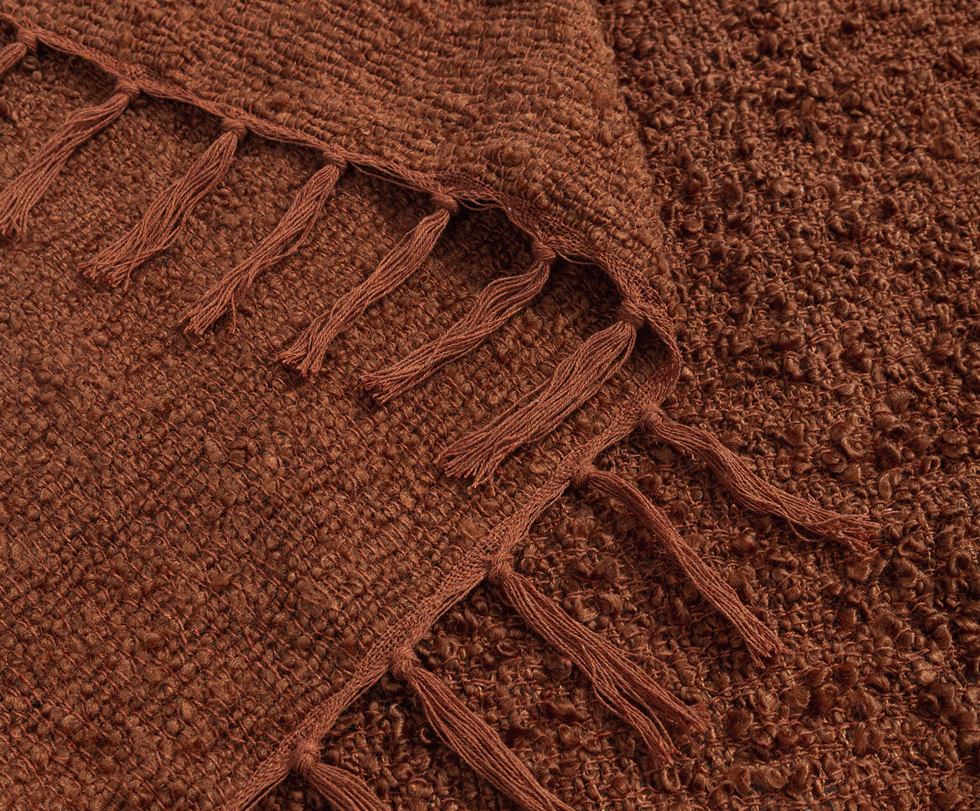 Manta Boucle Terracota - image 1