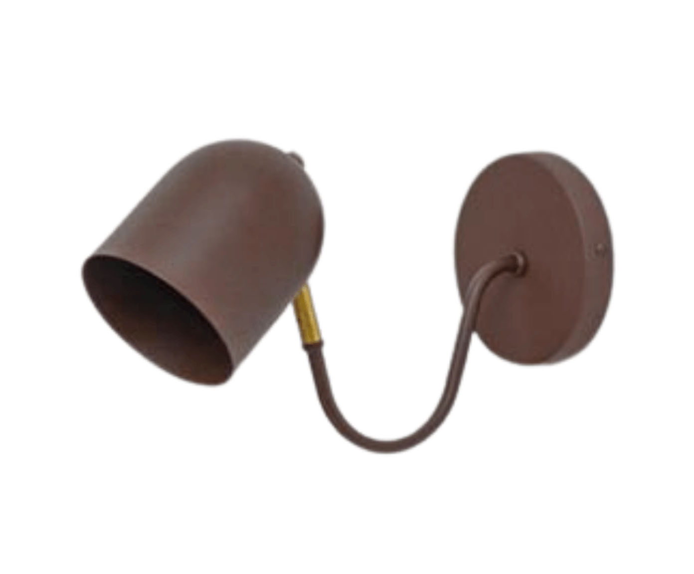 Arandela Lam Marrom Corten - image 0