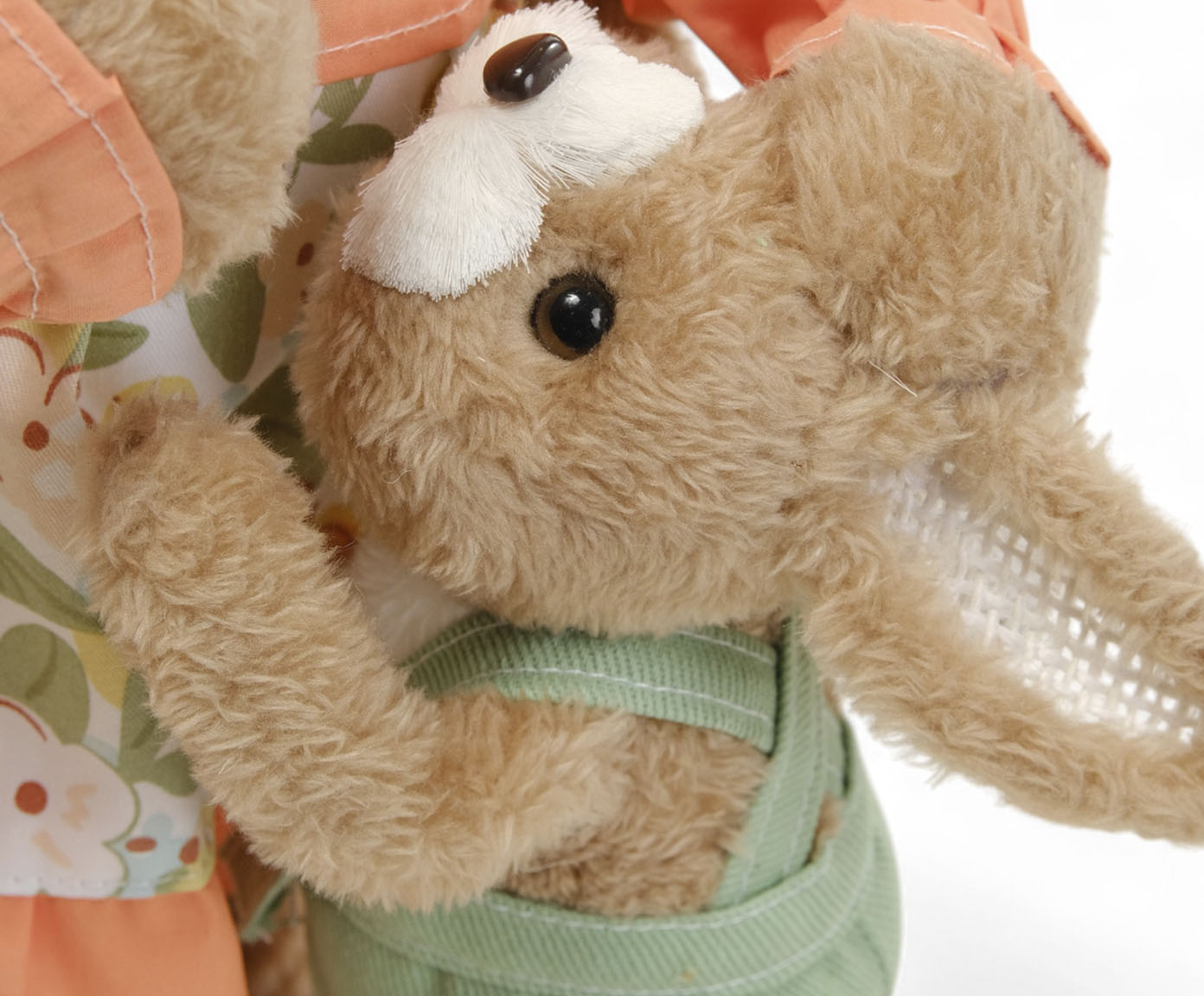 Coelho com Filhote Happy Sunday Laranja e Verde image number 2