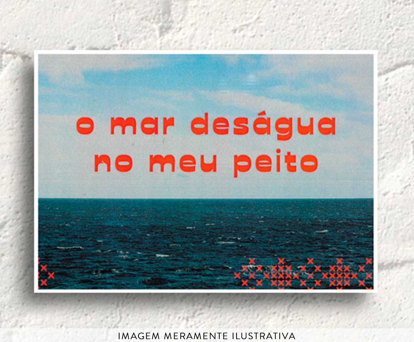 Cartaz de Parede Des&aacute;guar Vermelho image number 1