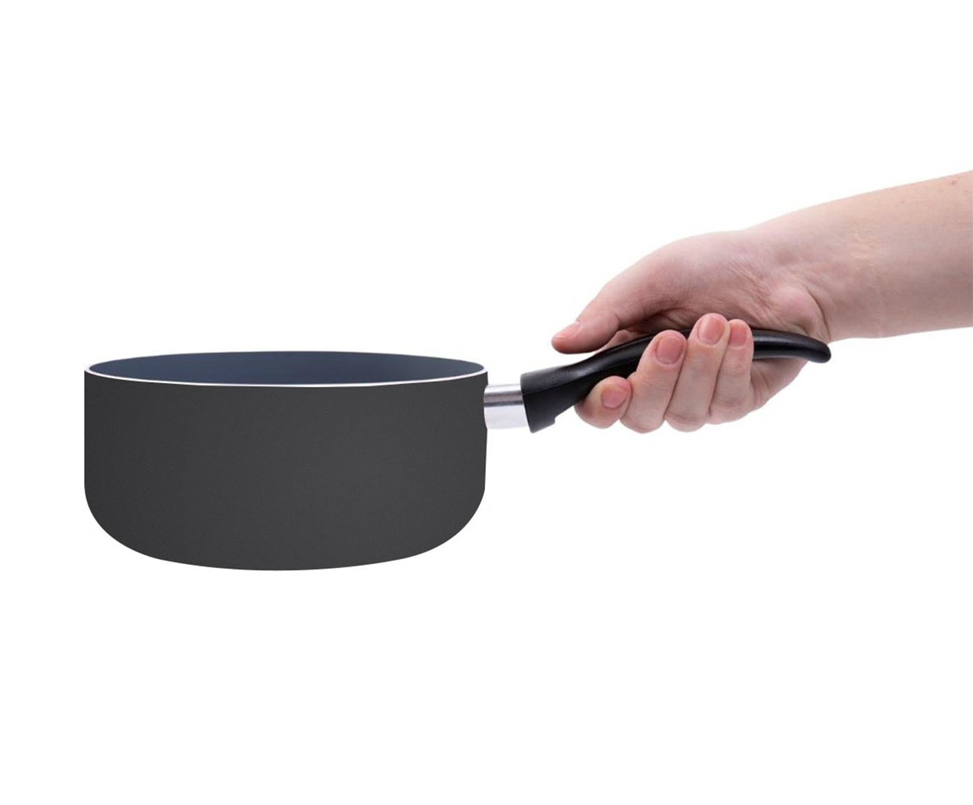 Panela com Antiaderente Oikos Preta - image 1