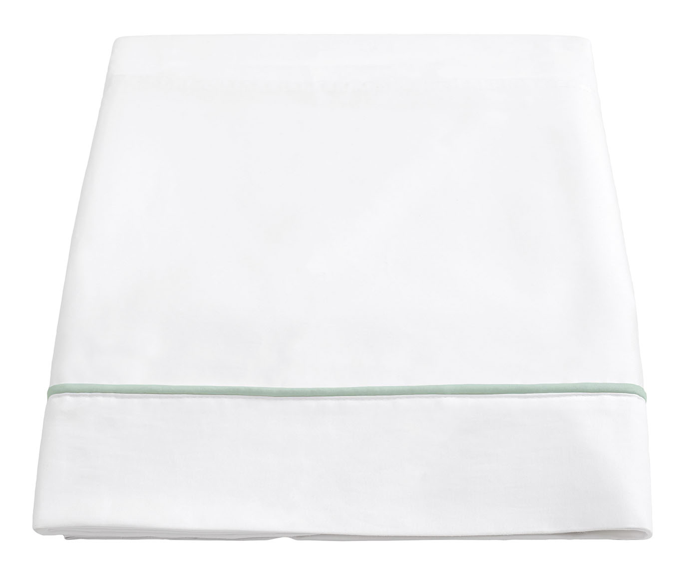 Len&ccedil;ol Superior Basics em Vivo Branco e Verde Menta 200 Fios - image 0