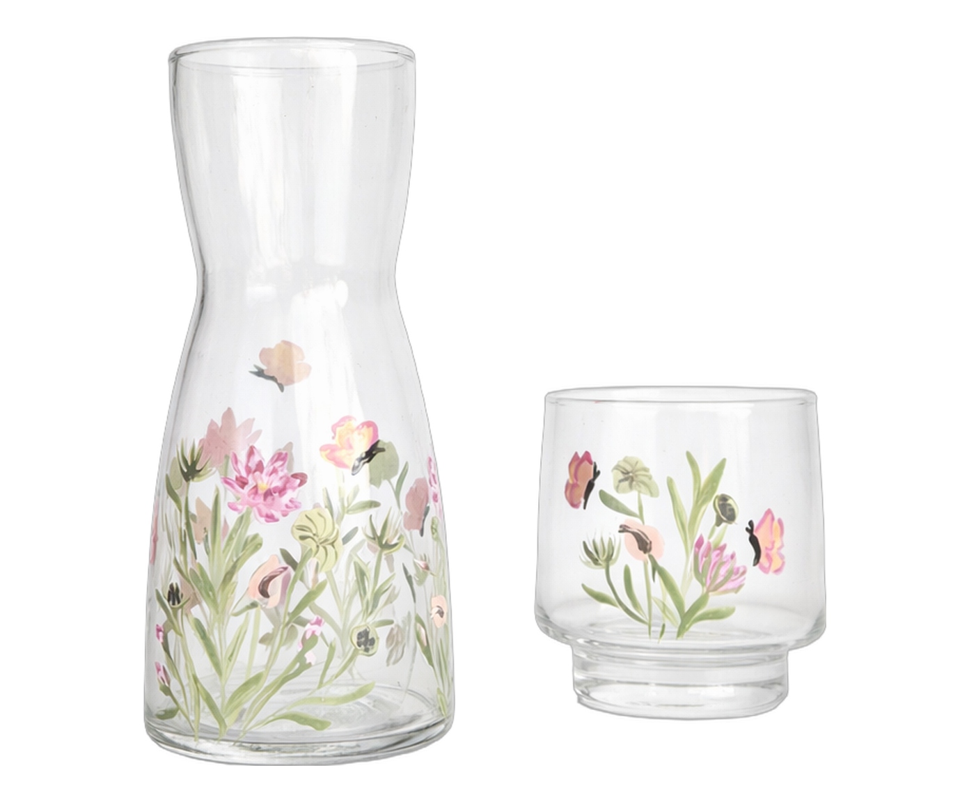 Moringa com Copo e Pintura Floral Garden image number 0