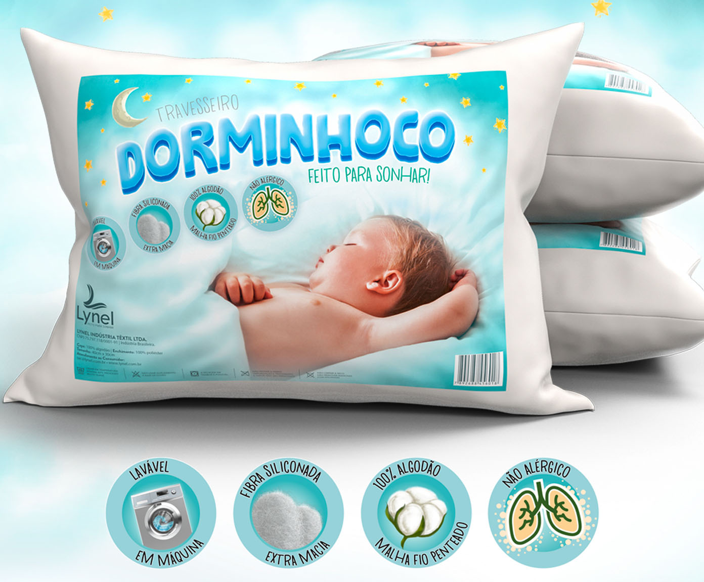 Travesseiro Dorminhoco Baby image number 1