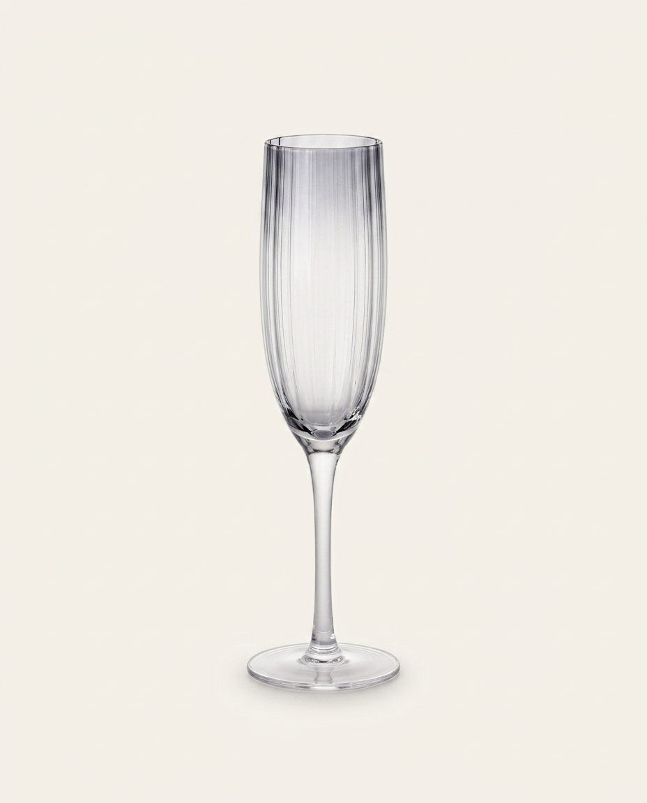 Ta&ccedil;a para Champanhe Infinity Cinza - image 0
