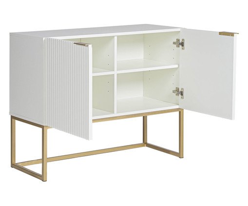Buffet Ondulado 2 Portas Branco image number 3
