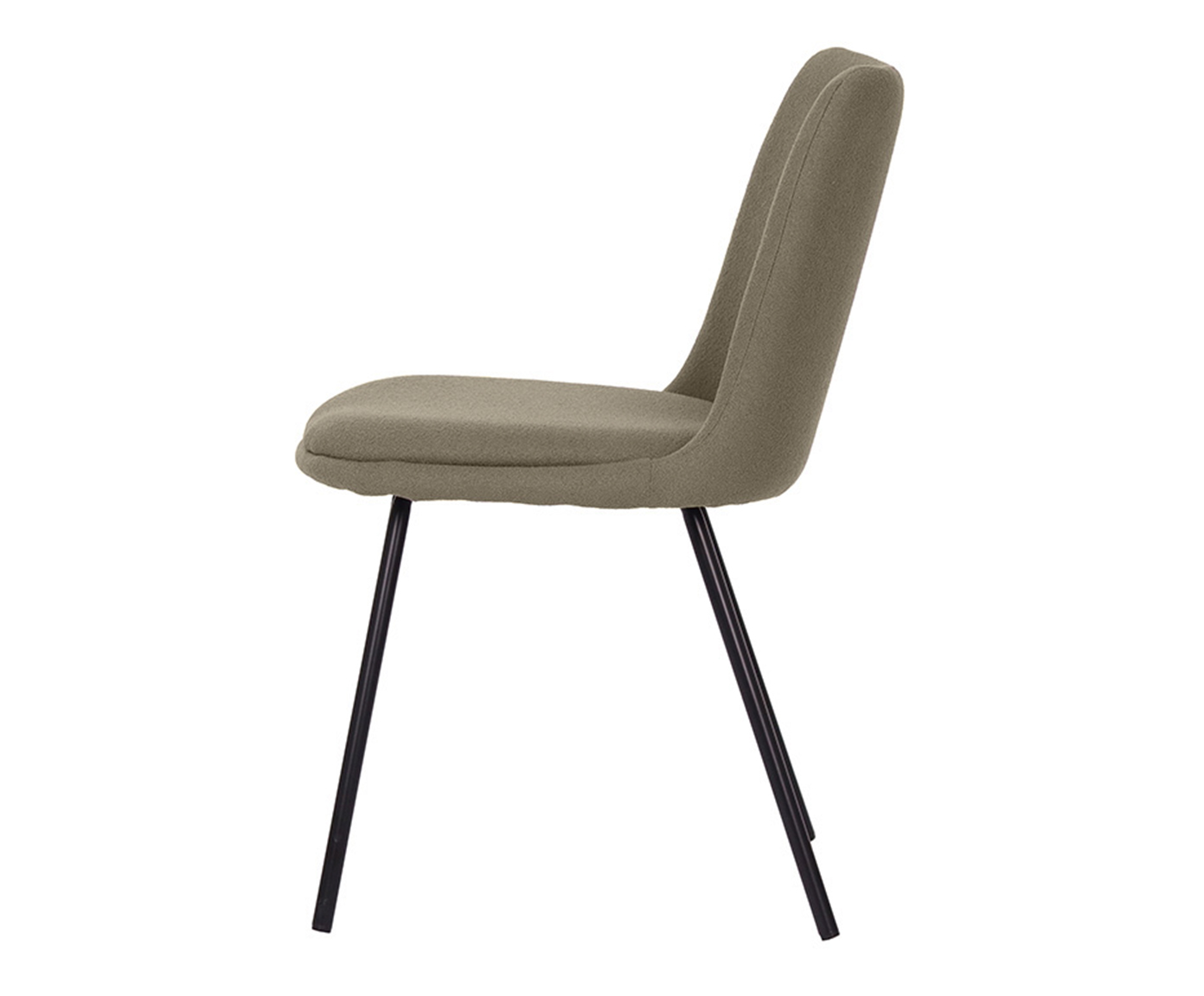 Cadeira Selene Boucle Cinza Quente image number 3