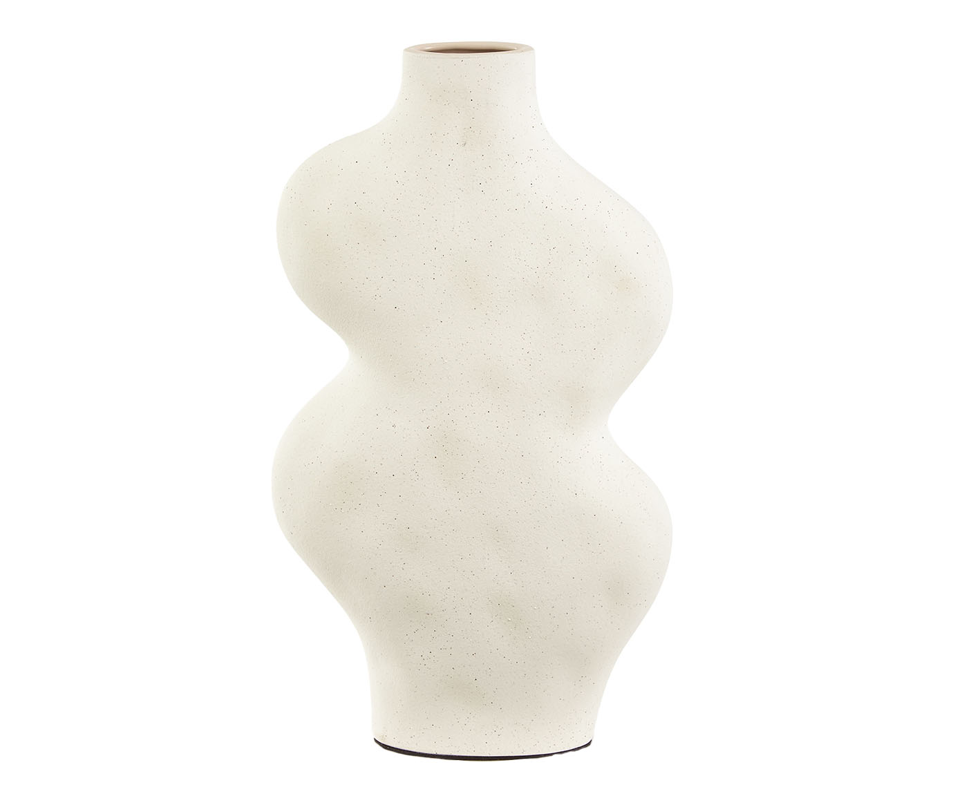 Vaso em Cer&acirc;mica D&eacute;cent Menor Off White - image 0