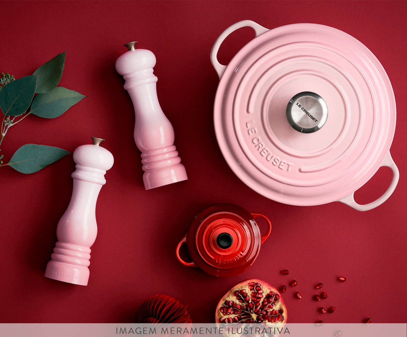 Moedor de Sal Classic Shell Pink - 21 cm image number 1