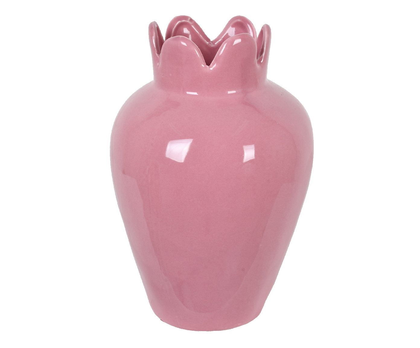 Vaso Rosa - 10,8X16X15cm image number 0