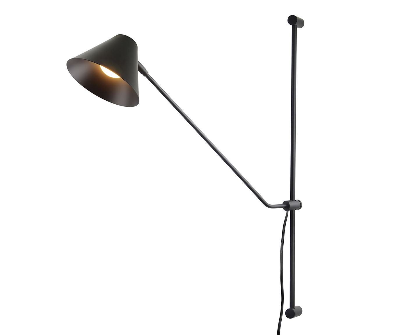 Arandela Esteca Preto Bivolt - image 0