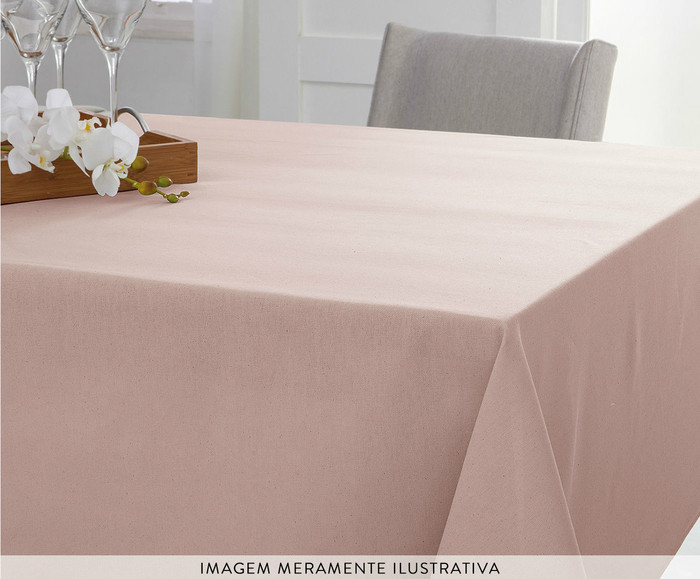 Toalha de Mesa Panam&aacute; Ros&ecirc; image number 2