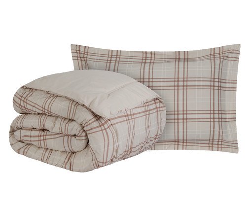 Jogo de Edredom Summer Comforter Xadrez Ascot image number 0