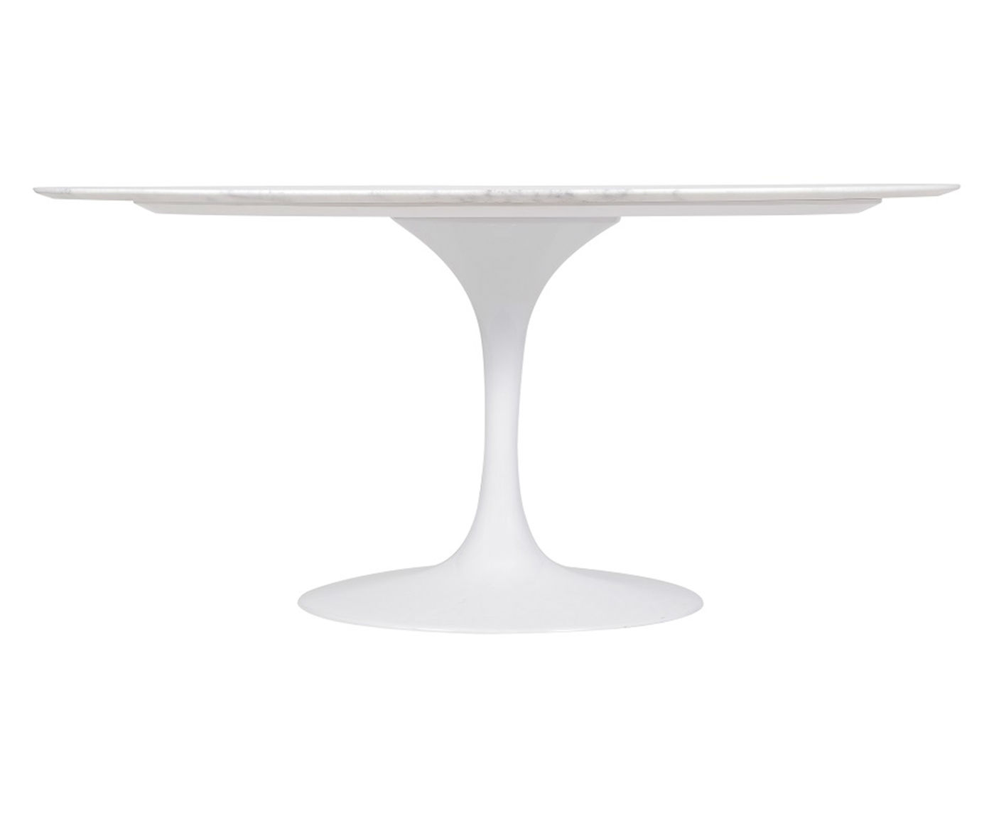 Mesa Saarinen Oval Espirito Santo Base Branca image number 3