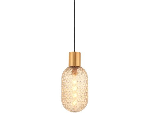 Pendente Citterio Long Champanhe e Dourado image number 0