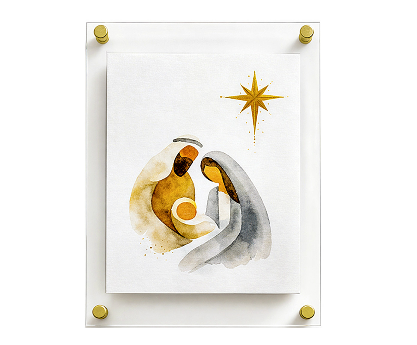 Quadro em Acr&iacute;lico "Sagrada Fam&iacute;lia" - image 0