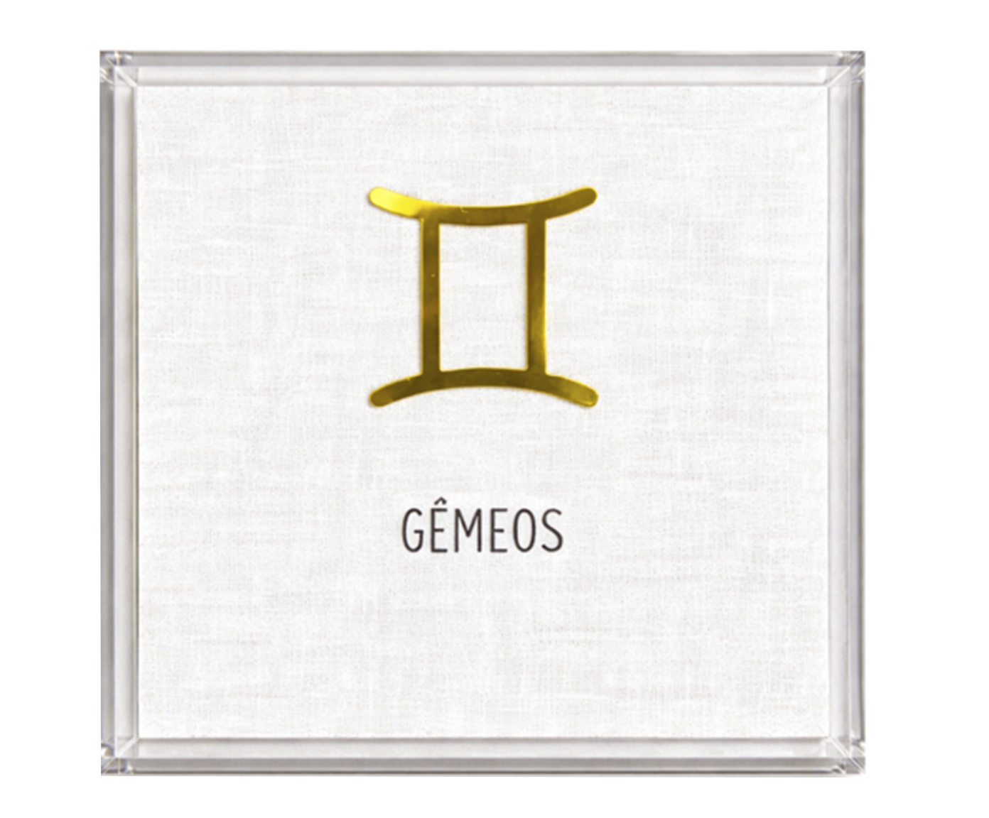 Quadro em Acr&iacute;lico "Signo G&ecirc;meos" image number 0