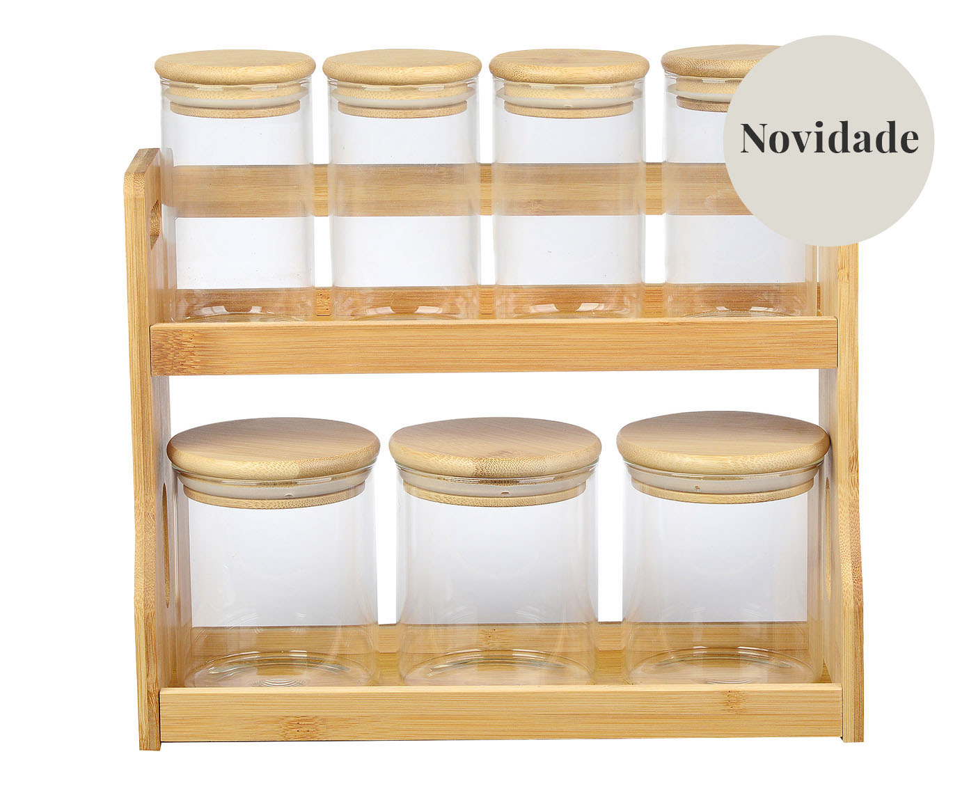 Jogo de Porta Condimentos com Suporte Care - image 0