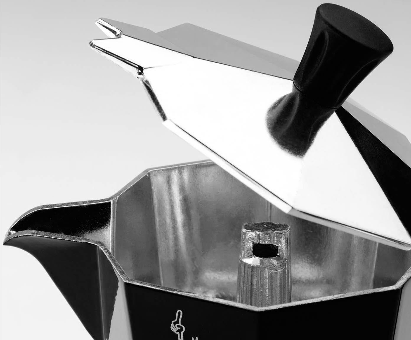Cafeteira Italiana Nuova Moka Preta - image 1