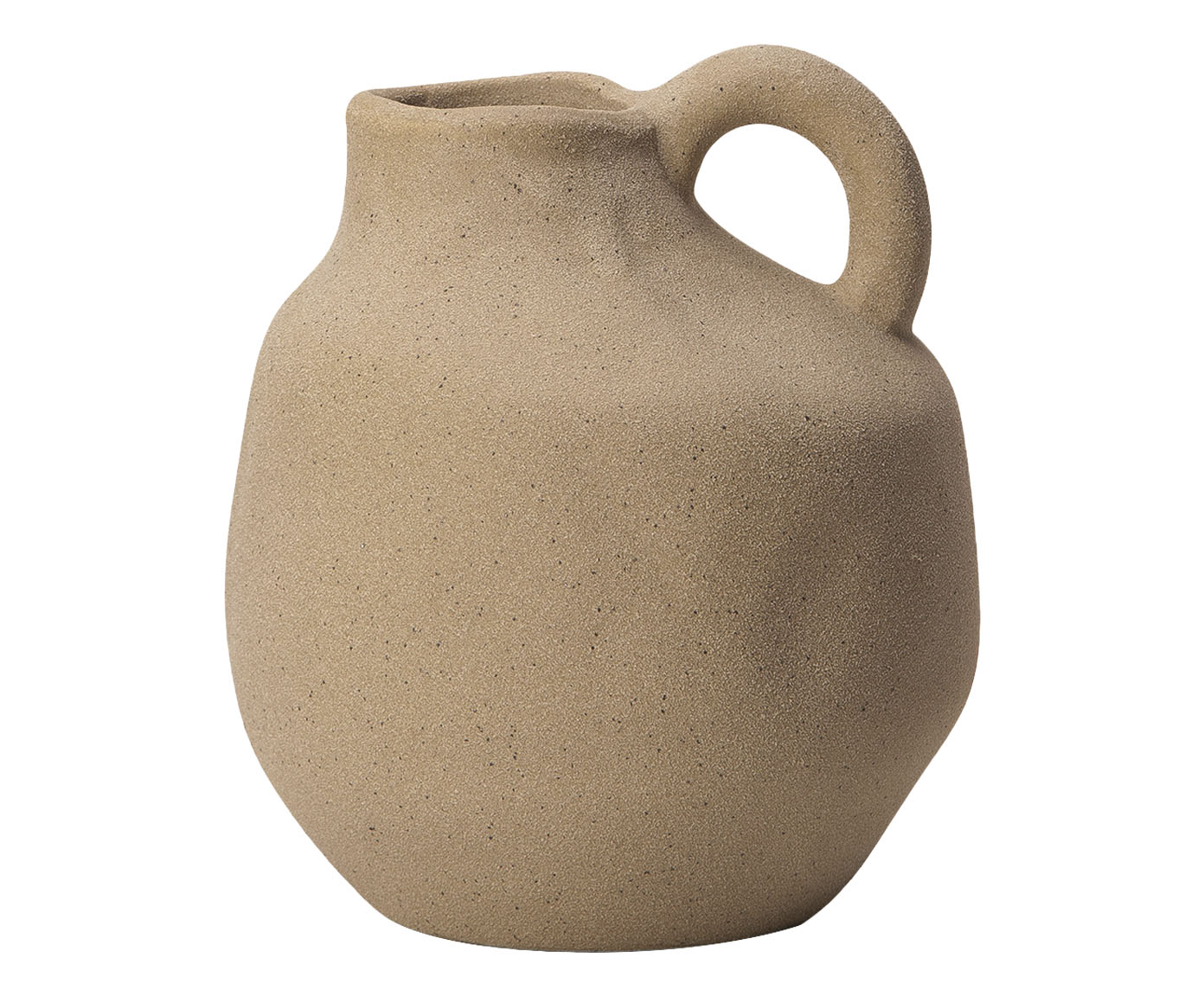Vaso em Cer&acirc;mica Lotte - Bege image number 0