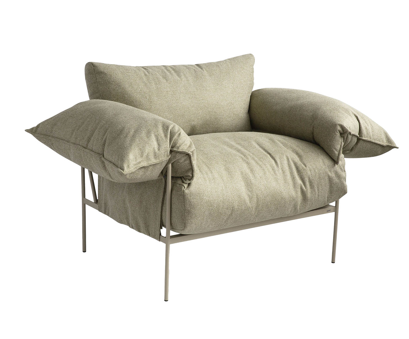 Poltrona Confort&aacute;vel Asa Dark Sage Taupe image number 0