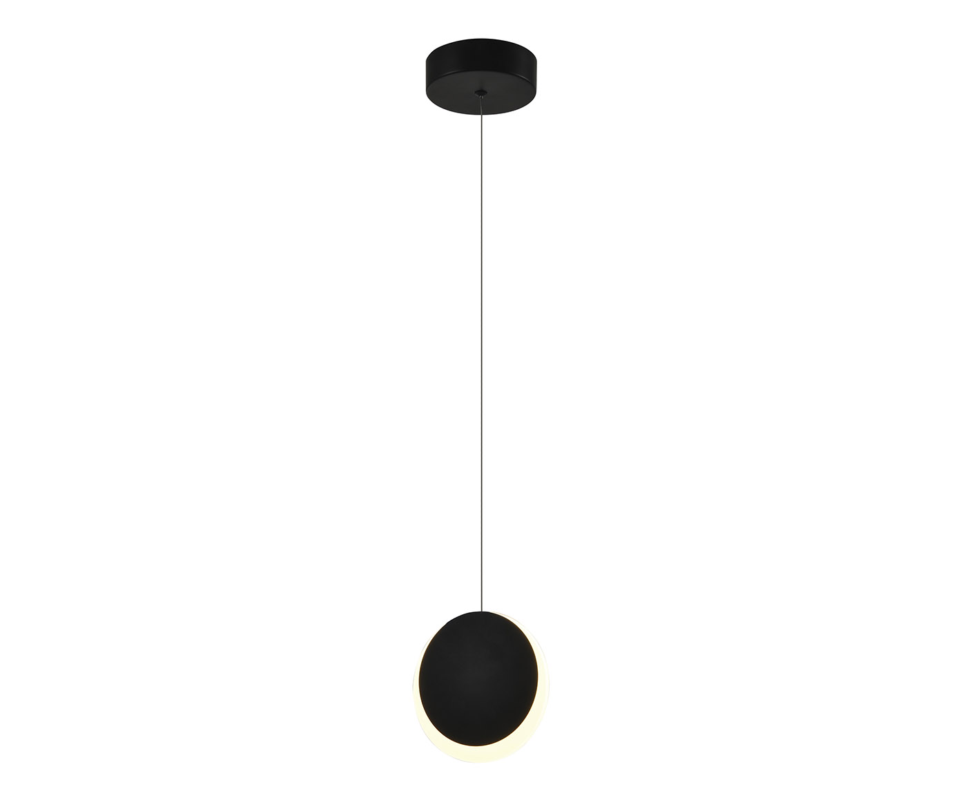Pendente Calla Preto Bivolt image number 0