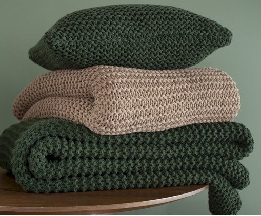 Almofada Tricot Piemonte Luxus Verde image number 2