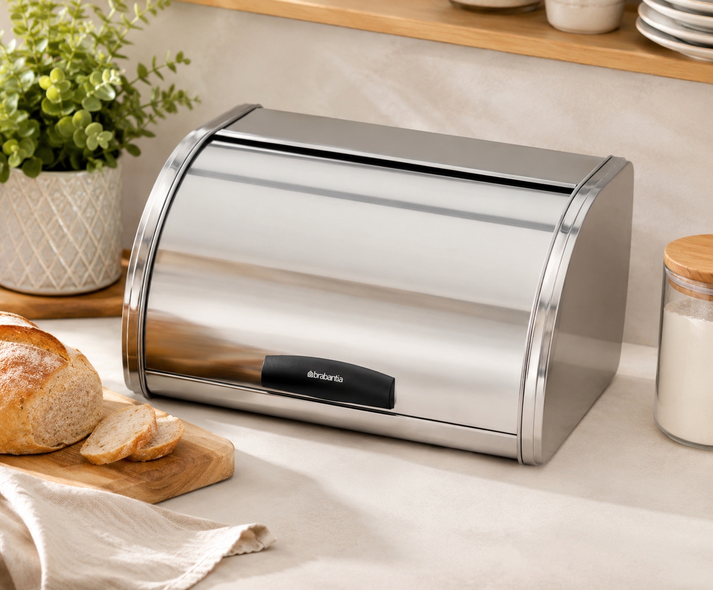 Porta-p&atilde;o Chrome Premium Brabantia image number 2