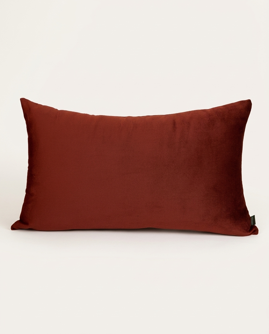 Almofada Veludo Marsala - image 0