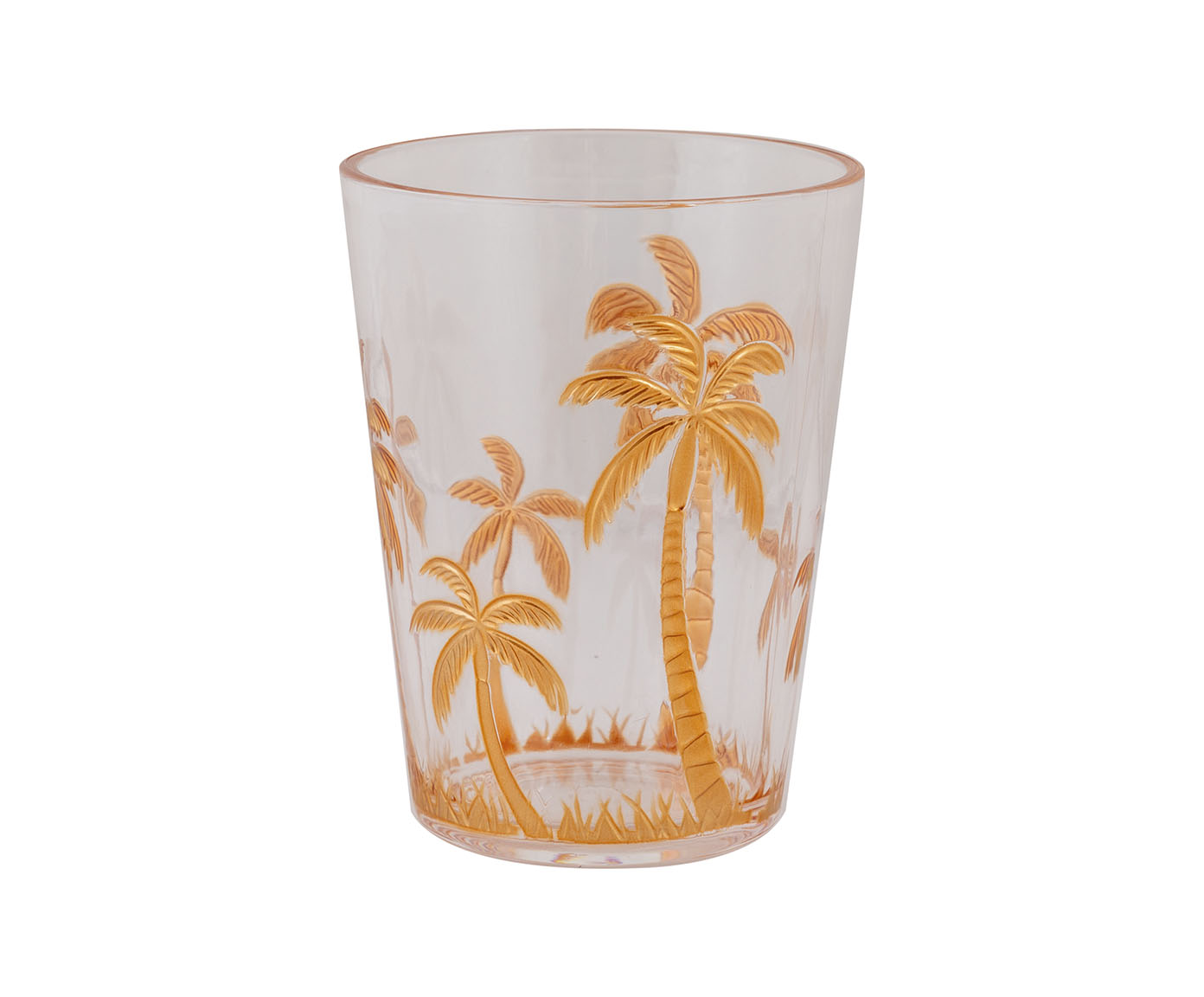Copo Baixo Palm Tree - Dourado image number 0