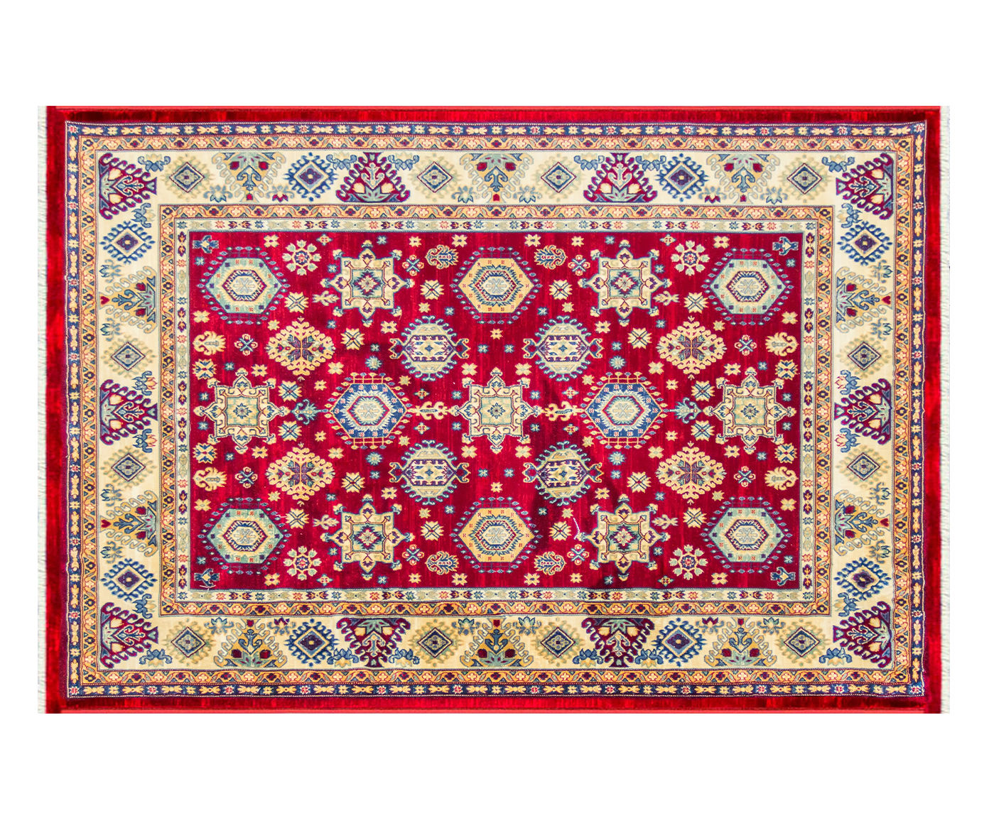 Tapete Turco Kasakh Claret Red - image 0