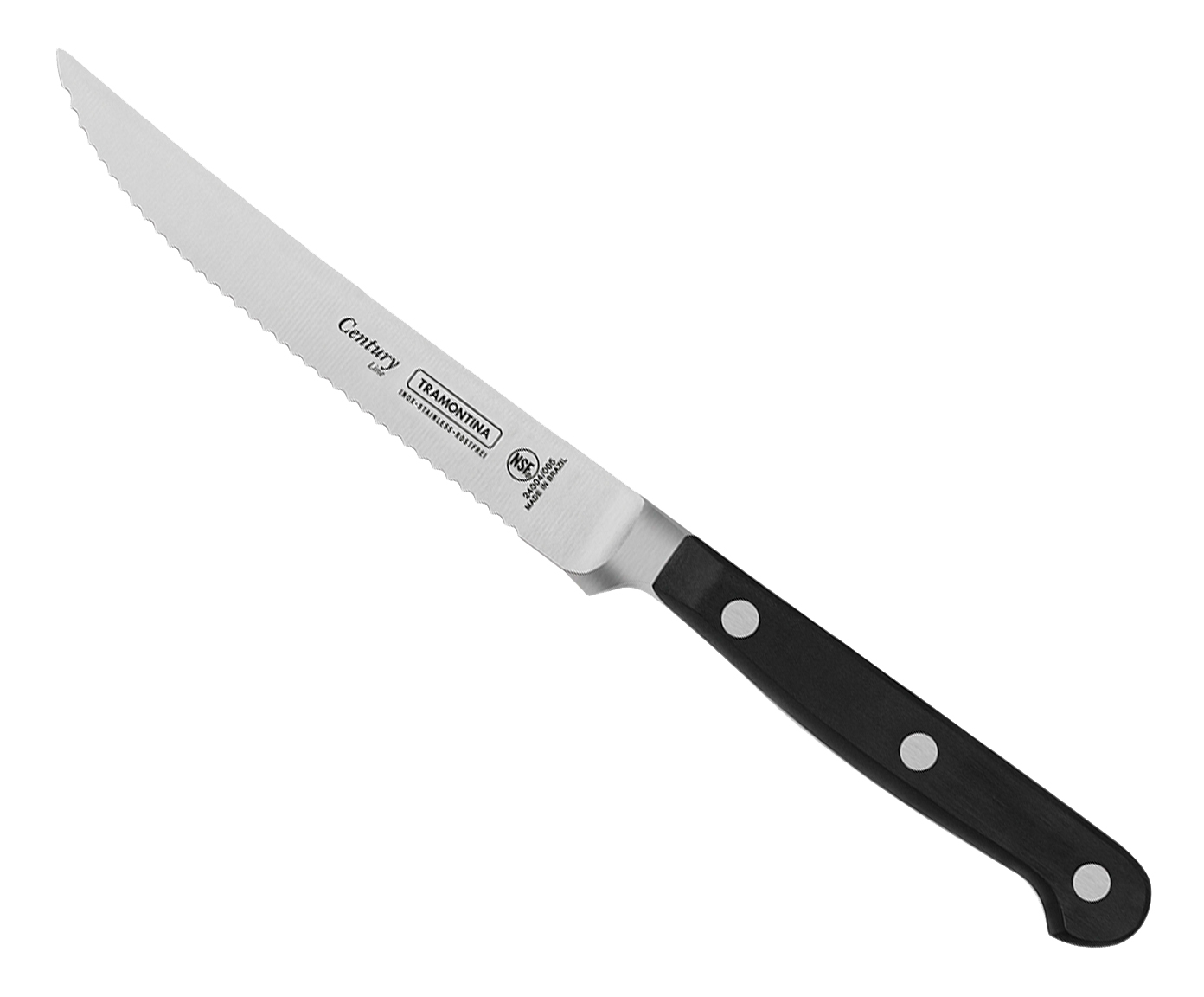 Faca para Churrasco e Frutas em Inox Agile 5" - Preta image number 0