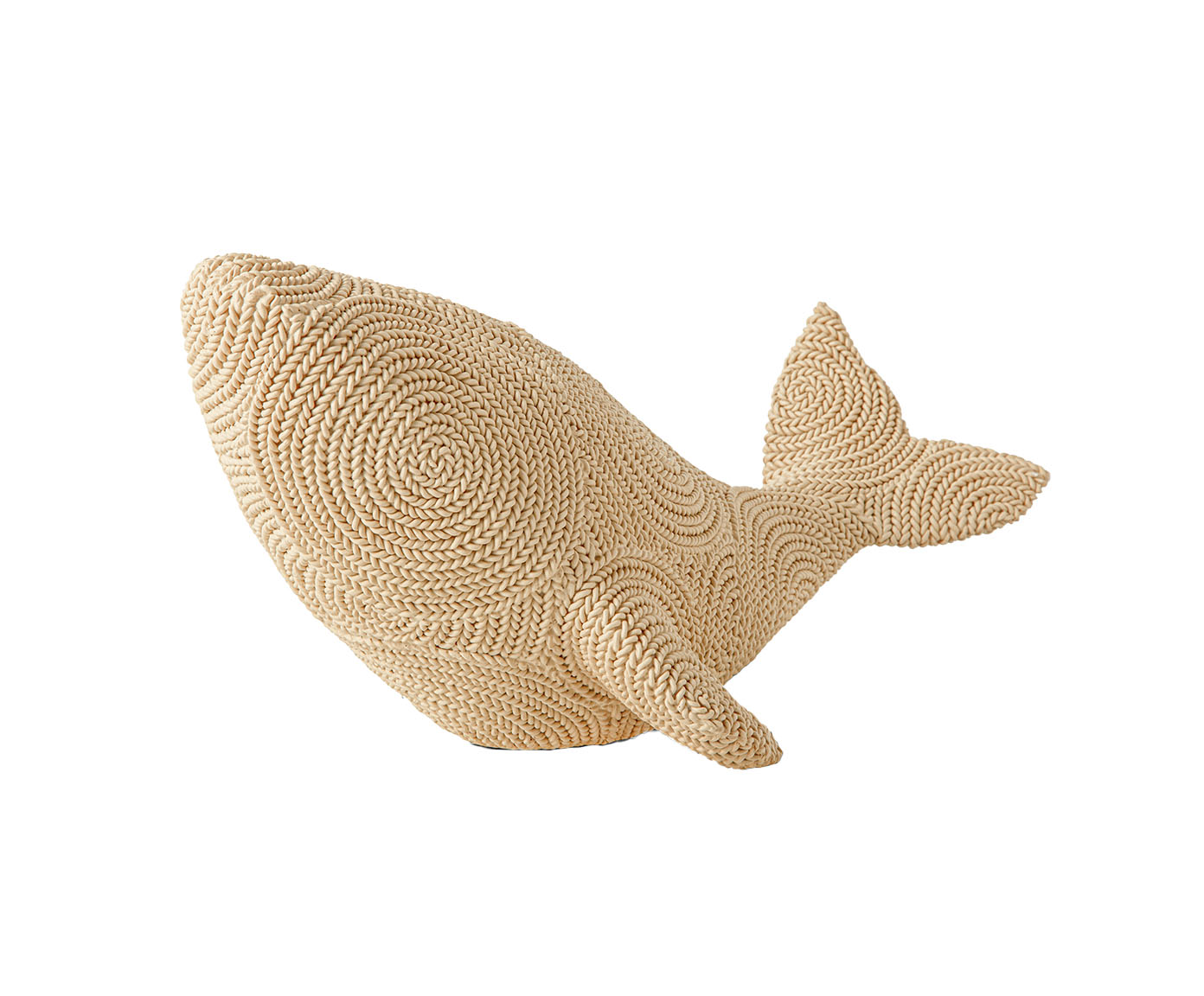 Adorno Decorativo Baleia Bege image number 0
