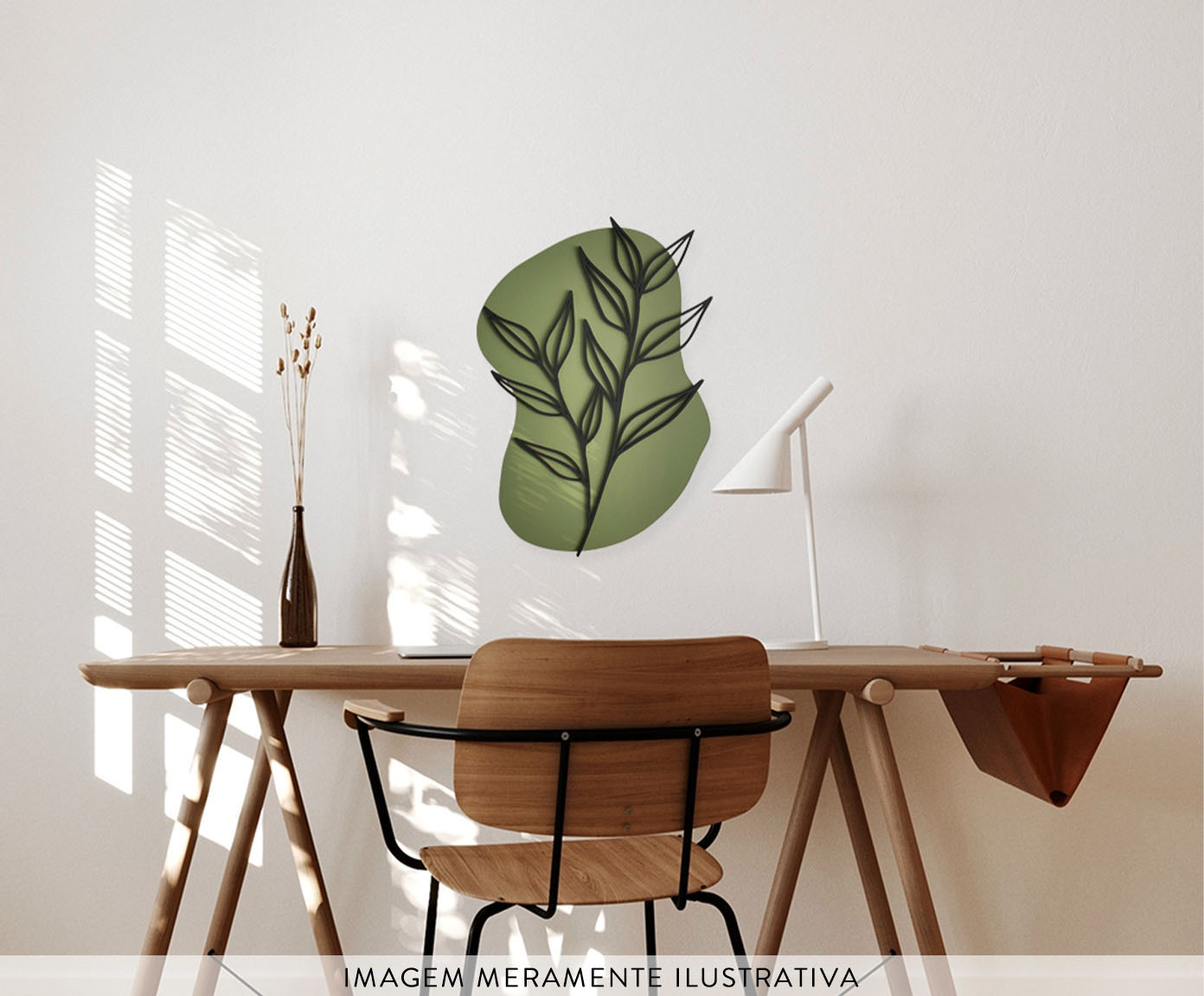 Escultura Planta Boho Verde - image 1