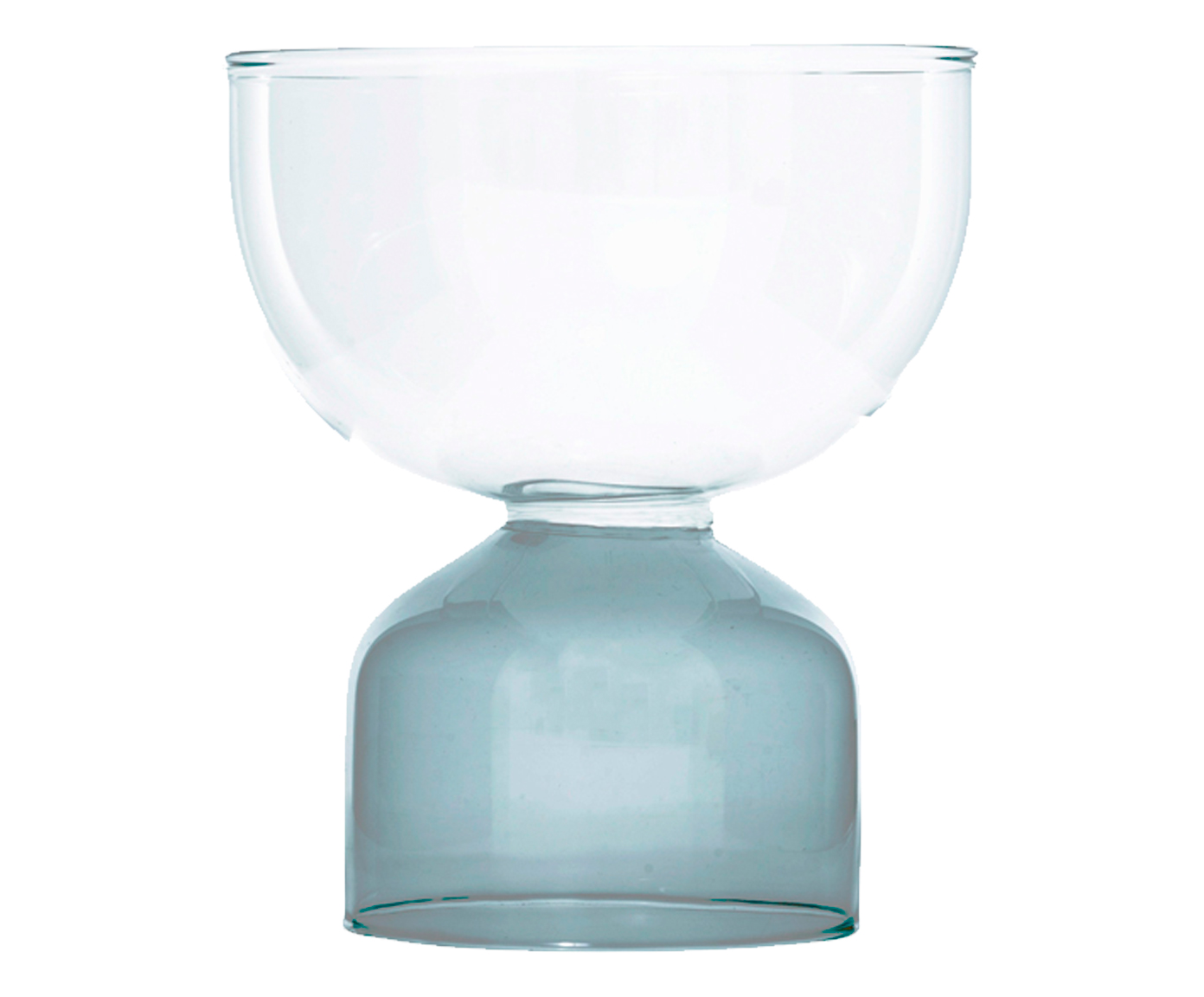 Vaso em Vidro Tony - Fum&ecirc; - image 0