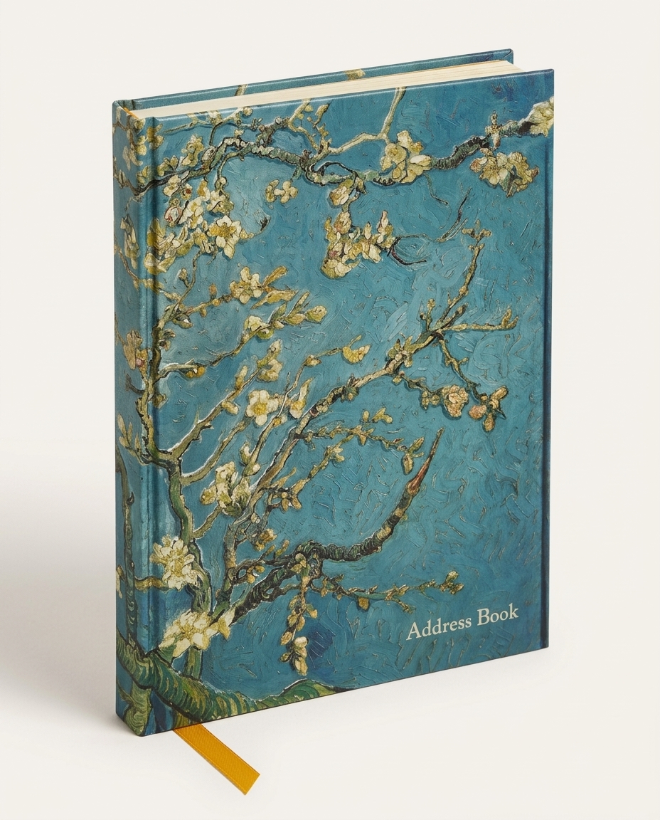 Livro "Vincent Van Gogh: Almond Blossom (Address Book)" image number 2