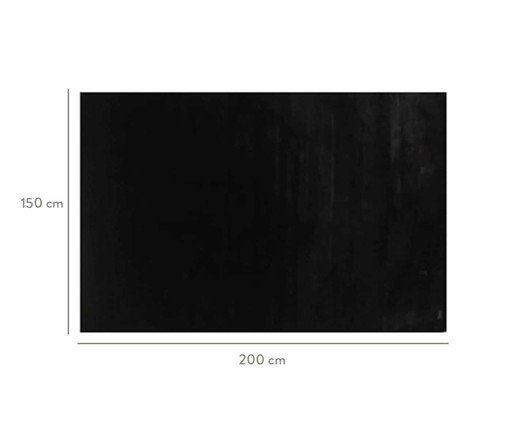 Tapete Rabbit Fur Preto image number 4