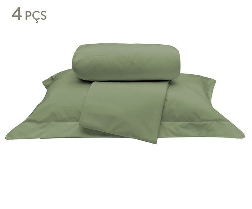 Jogo de Len&ccedil;ol Premium Tous Les Jours Verde Menta 200 Fios image number 0